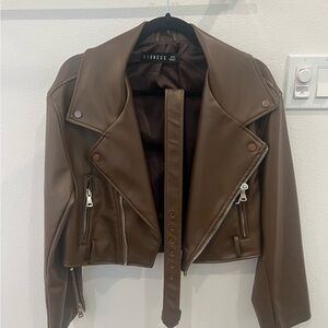 Princess Polly Faux Leather Jacket